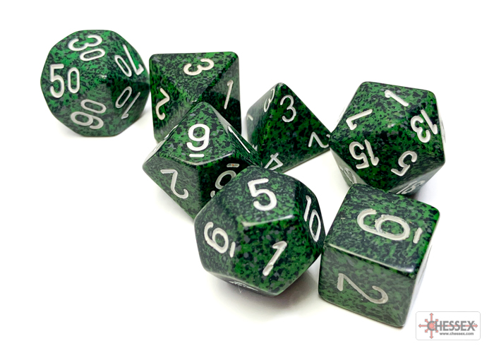 Speckled Recon Polyhedral 7-Dice Set - CHX25325